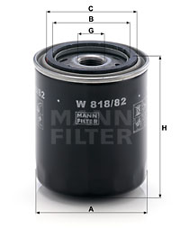 EM-10003 - Oil Filter W 818/82