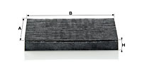 EM-40006 - Cabin Air Filter CUK 2043