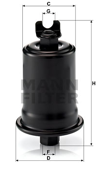EM-20003 - Fuel Filter WK 614/24 x