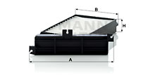 EM-40009 - Cabin Air Filter CU 2709