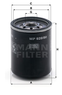 EM-10010 - Oil Filter WP 920/80