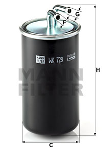 EM-20007 - Fuel Filter WK 728