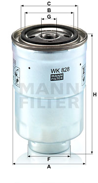EM-20010 - Fuel Filter WK 828