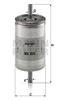 EM-20011 - Fuel Filter WK 613