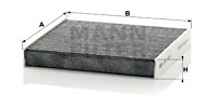 EM-40015 - Cabin Air Filter CUK 1919