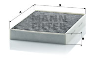 EM-40026 - Cabin Air Filter CUK 2847
