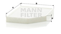 EM-40027 - Cabin Air Filter CU 2450