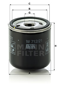 EM-10033 - Oil Filter W 712/21