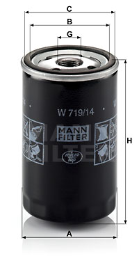 EM-10037 - Oil Filter W 719/14