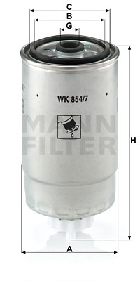 EM-20017 - Fuel Filter WK 854/7