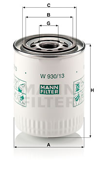 EM-10046 - Oil Filter W 930/13