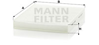 EM-40052 - Cabin Air Filter CU 2545