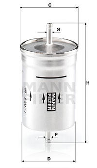 EM-20034 - Fuel Filter WK 830/7