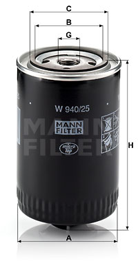 EM-10058 - Oil Filter W 940/25