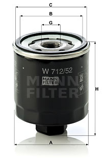 EM-10062 - Oil Filter W 712/52