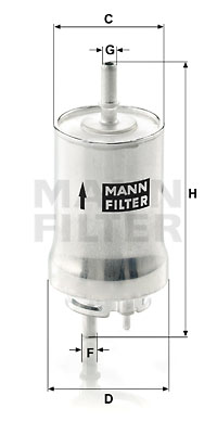 EM-20038 - Fuel Filter WK 59 x
