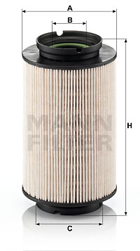EM-20040 - Fuel Filter PU 936/2 x