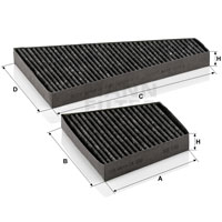 EM-40065 - Cabin Air Filter CUK 35 000-2