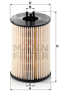 EM-20044 - Fuel Filter PU 821 x-2