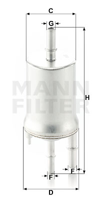 EM-20045 - Fuel Filter WK 6015