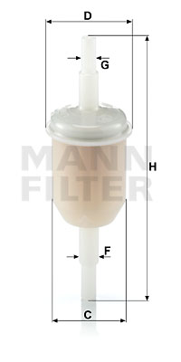 EM-20050 - Fuel Filter WK 31/2