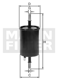 EM-20052 - Fuel Filter WK 68/6