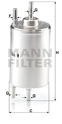 EM-20054 - Fuel Filter WK 720/6