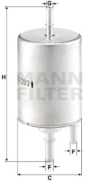 EM-20056 - Fuel Filter WK 720/3