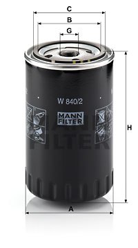 EM-10081 - Oil Filter W 840/2