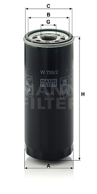 EM-10084 - Oil Filter W 735/2