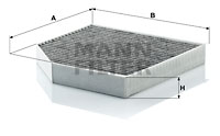 EM-40082 - Cabin Air Filter CUK 2641