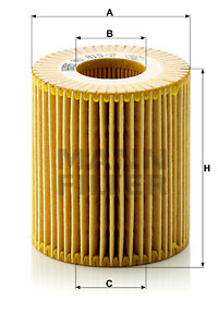 EM-10086 - Oil Filter HU 815/2 x