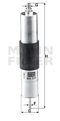 EM-20072 - Fuel Filter WK 533