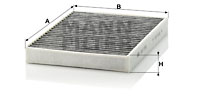 EM-40099 - Cabin Air Filter CUK 2736-2