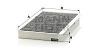 EM-40101 - Cabin Air Filter CUK 3139