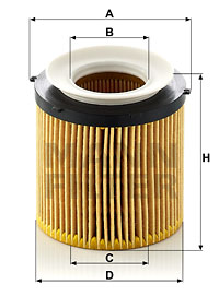 EM-10101 - Oil Filter HU 8002 y