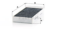 EM-40107 - Cabin Air Filter CUK 23 005-2
