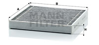 EM-40116 - Cabin Air Filter CUK 2339