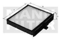 EM-40130 - Cabin Air Filter CU 20 008