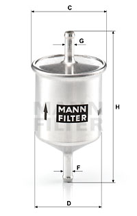 EM-20086 - Fuel Filter WK 66