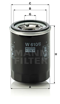 EM-10113 - Oil Filter W 610/6