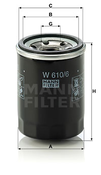 EM-10113 - Oil Filter W 610/6