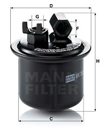 EM-20088 - Fuel Filter WK 76/2