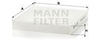 EM-40136 - Cabin Air Filter CU 2253