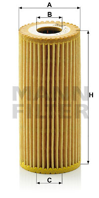 EM-10120 - Oil Filter HU 615/3 x