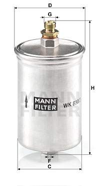 EM-20094 - Fuel Filter WK 830/3