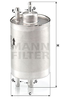 EM-20096 - Fuel Filter WK 720/1