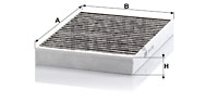EM-40165 - Cabin Air Filter CUK 2722-2