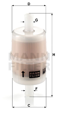 EM-20097 - Fuel Filter WK 32/7