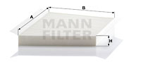 EM-40174 - Cabin Air Filter CU 3172